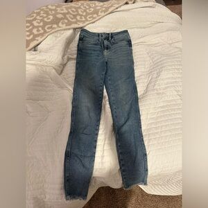 We the free free people raw high rise jegging